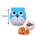 Owl Double Sharpener 5cm - Διπλή Ξύστρα Κουκουβάγια για Κανονικά Μολύβια