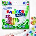 Carioca Chromatex Markers για Ύφασμα 12 SPECIAL INK FOR FABRIC Εδικοί και για ύφασμα