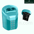 Faber-Castell Roll On Sparkle Double Pencil Sharpener 3 Colors - Ξύστρα Βαρελάκι Διπλή