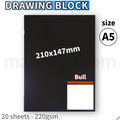 Bull Drawing Block A4/A5 20 Sheets 220gsm - Τετράδιο Ζωγραφικής