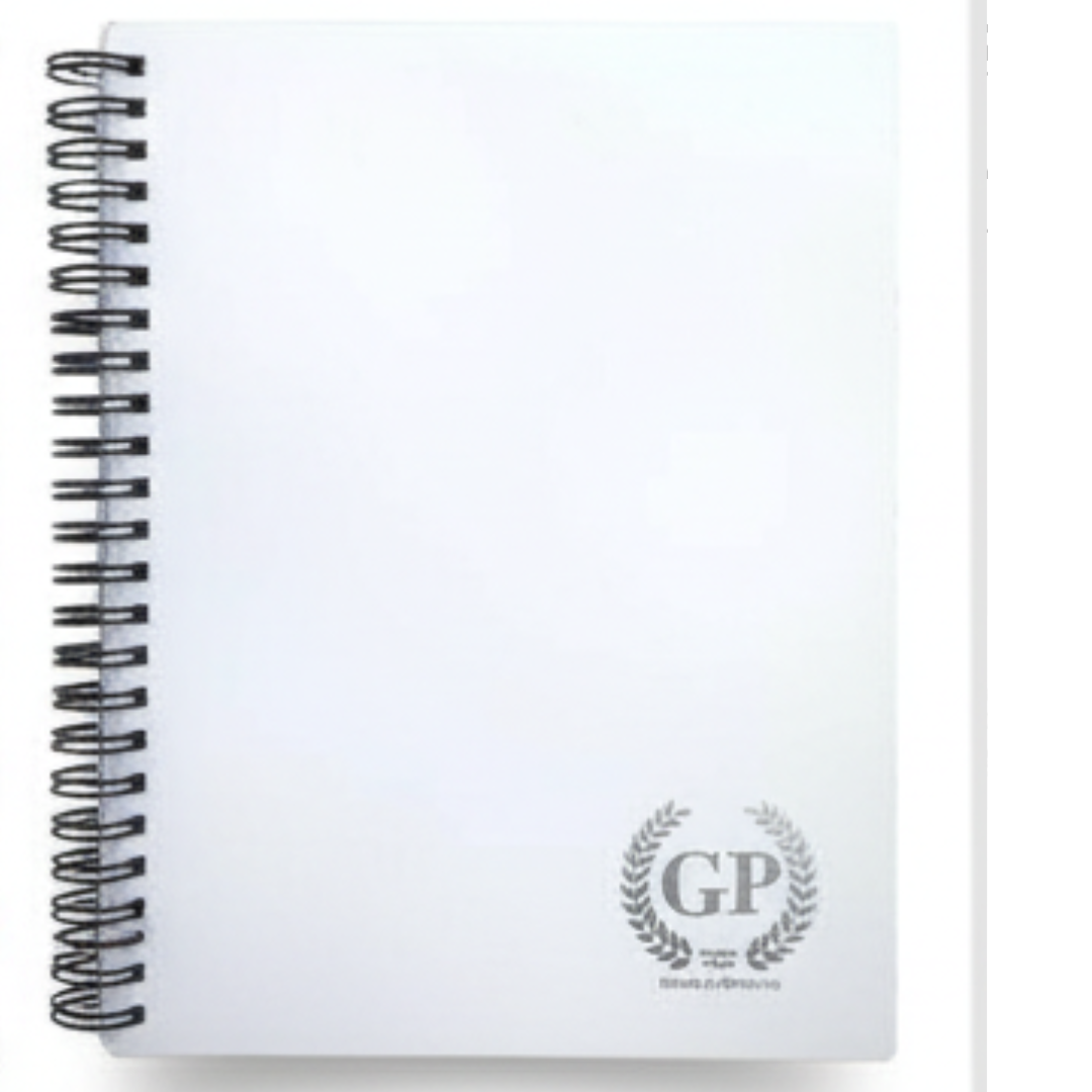 Golden Prime A5 Spiral PP Wire Notebook 80 Sheets - Τετράδιο Σπιράλ Α5 Πλαστικό Εξώφυλλο 5 Pastel Χρώματα