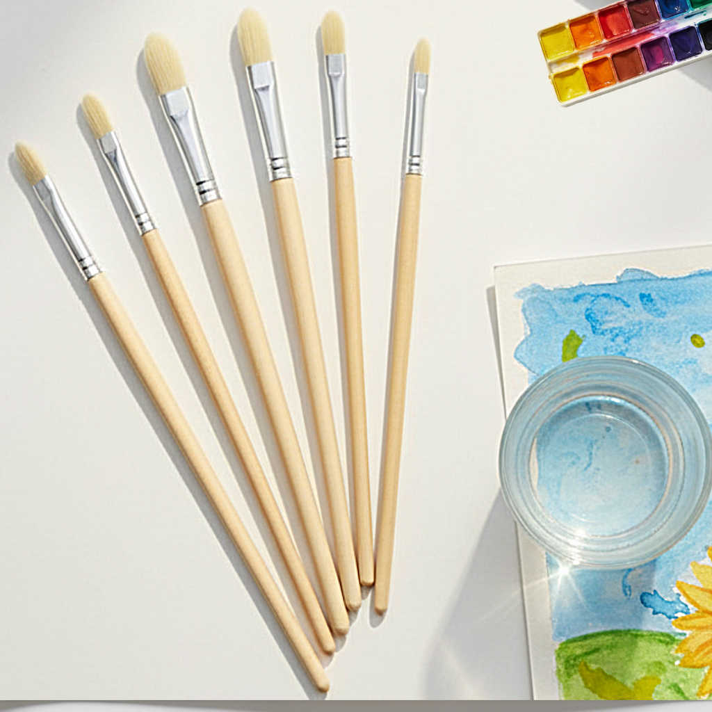 Kids Art Brush Set - Παιδικά Φρουτσάκια Τέχνης No. 2/4/6/8/10/12 (Διαθέσιμα σε 6 Μεγέθη)