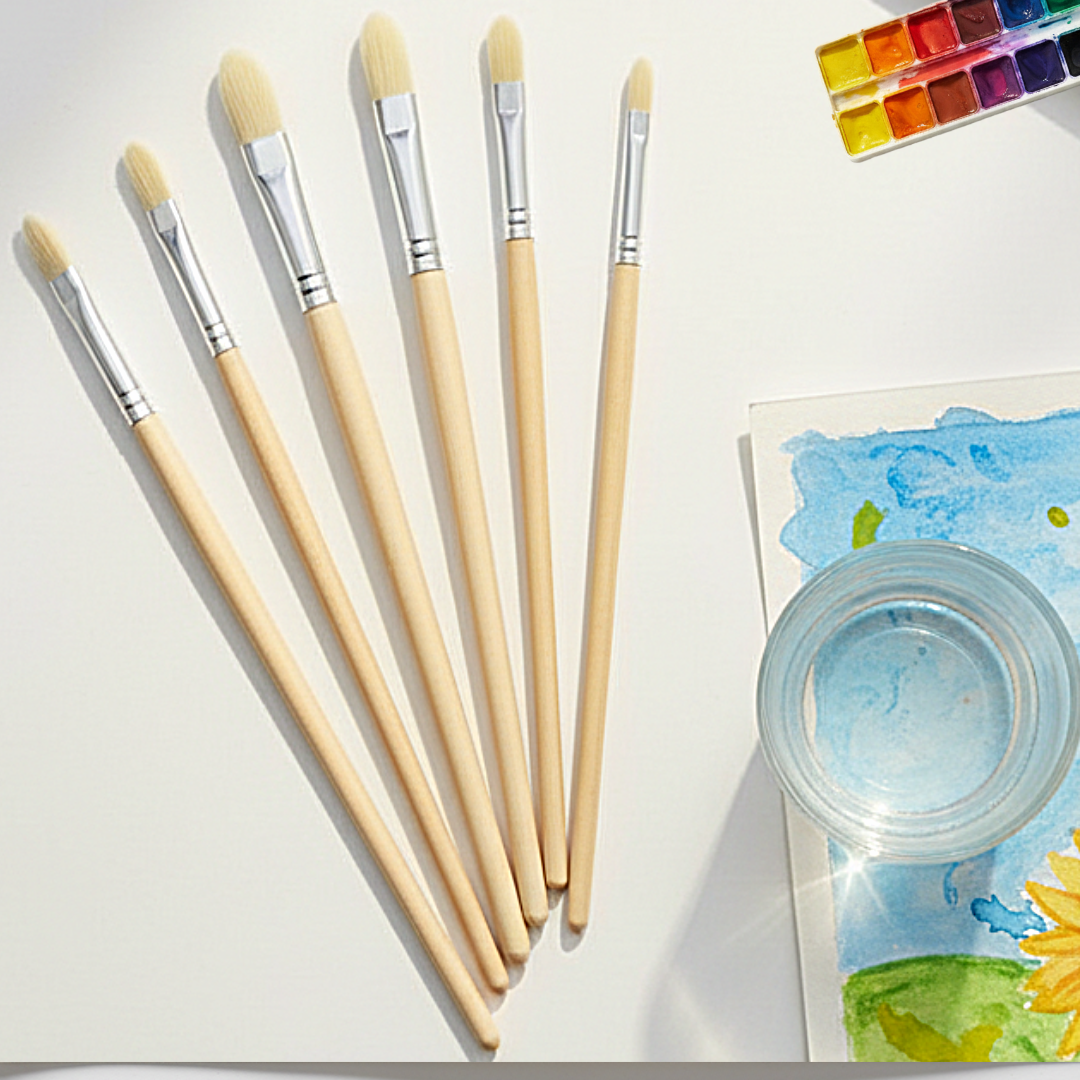 Kids Art Brush Set - Παιδικά Φρουτσάκια Τέχνης No. 2/4/6/8/10/12 (Διαθέσιμα σε 6 Μεγέθη)