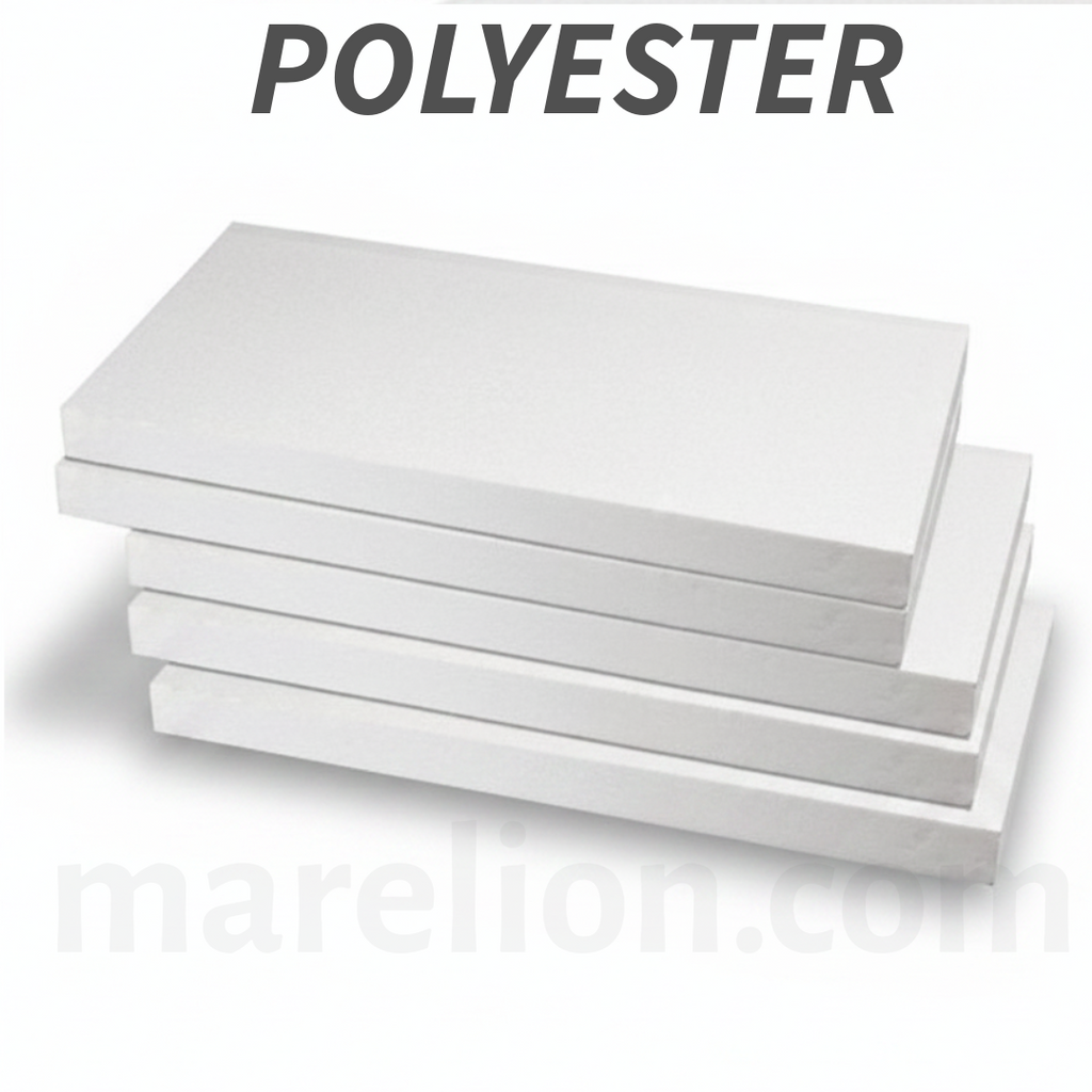 Compressed Polyester Board White 20mm - Σκληρή Πολυστερίνη 20mm, Σε 3 Μεγέθη (A3 / A4 / A5)