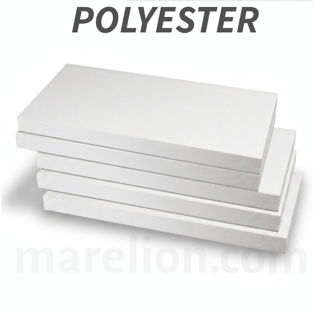 Compressed Polyester Board White 20mm - Σκληρή Πολυστερίνη 20mm, Σε 3 Μεγέθη (A3 / A4 / A5)