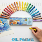 Lion Oil Pastels Set 25 Colors - Σετ Παιδικά Λαδο παστέλ 25 Τεμαχίων - ΧΟΝΔΡΙΚΗ ΠΩΛΗΣΗ