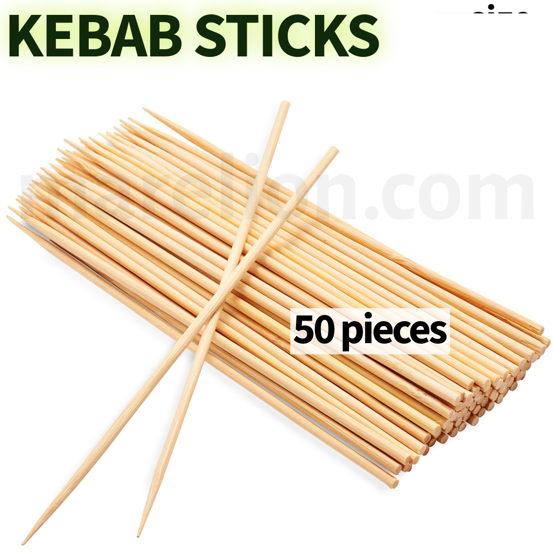 The Littlies Wooden Craft Sticks 25cm x 2mm, Set 50pcs - Ξυλάκια Καλαμάκια Χειροτεχνία DIY