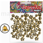 Gold Jingle Bells Set 30pcs Mixed 8mm / 10mm / 12mm - Κουδουνάκια Χρυσά Χειροτεχνία DIY