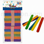ΞΥΛΑΚΙΑ ΧΡΩΜΑΤΙΣΤΑ 114mm X 0,5cm, 100TEM THE LITTLIES ΣΠΑΤΟΥΛΕΣ ΧΕΙΡΟΤΕΧΝΙΑ STICKS