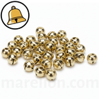 Gold Jingle Bells Set 30pcs Mixed 8mm / 10mm / 12mm - Κουδουνάκια Χρυσά Χειροτεχνία DIY