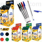 Bic Cristal Original Ballpoint Pen Medium 1.0mm - Στυλό Διαρκείας | Μπλε | Κόκκινο | Μαύρο | Πράσινο - ΧΟΝΔΡΙΚΗ ΠΩΛΗΣΗ
