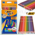 BIC Kids Evolution Stripes Colouring Pencils Set x12 - Σετ Ξυλομπογιές 12τμχ