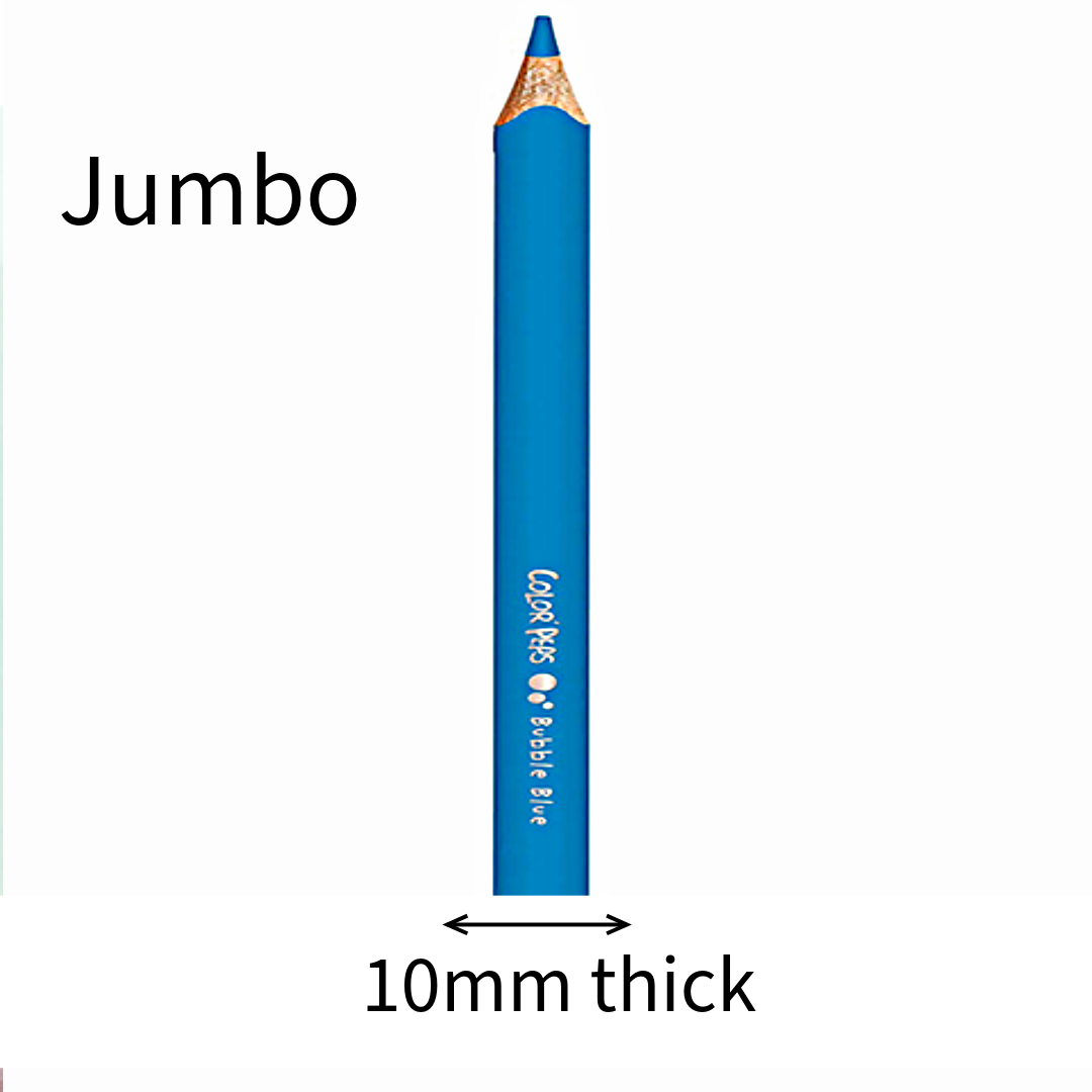 Maped Color Peps Jumbo Colouring Pencils, 10mm thickness, Set 24 - Ξυλομπογιές Jumbo 24 Χρωμάτων