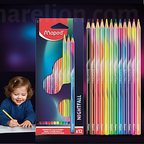 Maped Nightfall Colouring Pencils Set 12 - Ξυλομπογιές Gradient 12 Τεμαχίων
