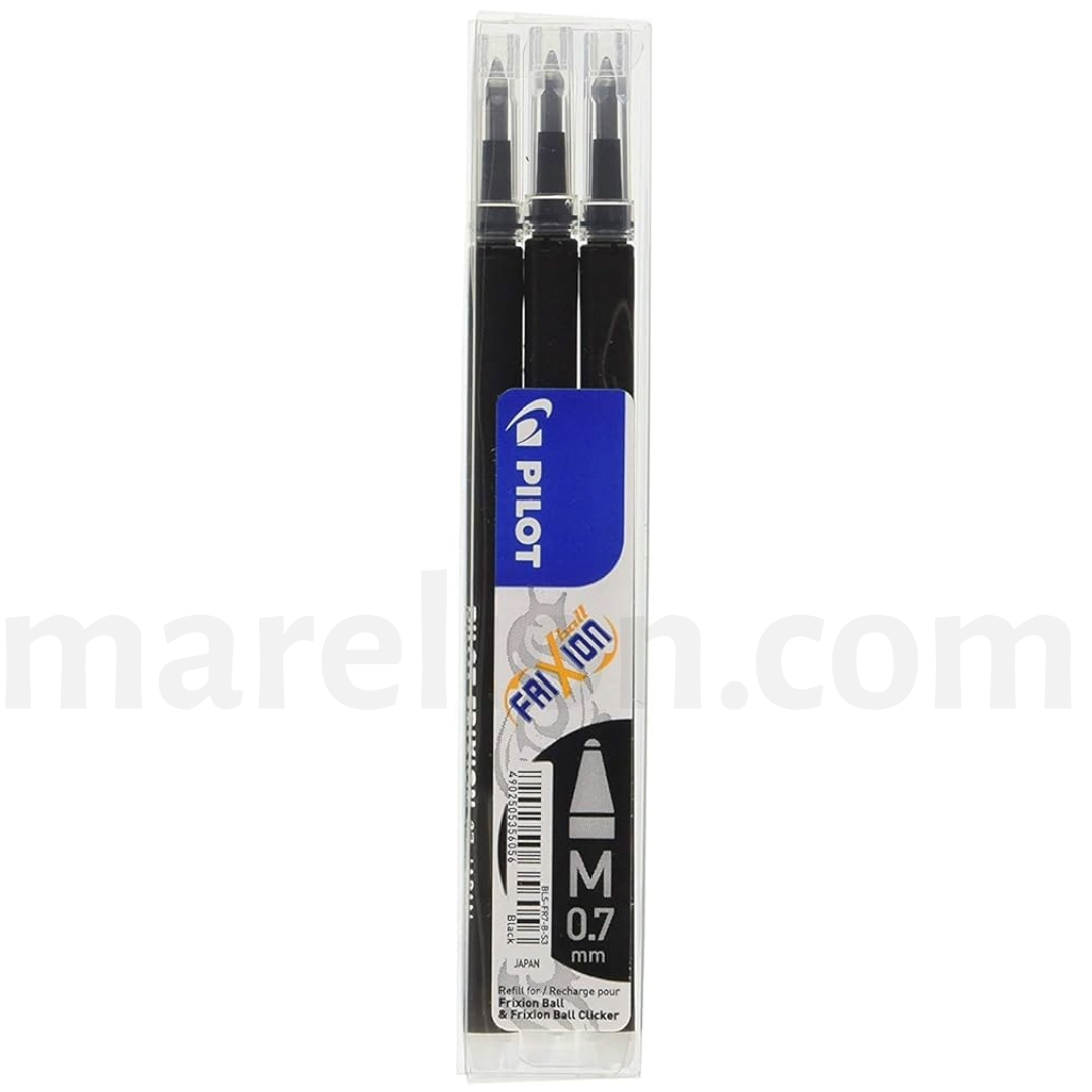 Pilot FriXion erasable Pen Refill BLS-FR7 Blue 0.7mm Pack of 3 - Ανταλλακτικό Πέννας που Σβήνει 3 Τεμάχια
