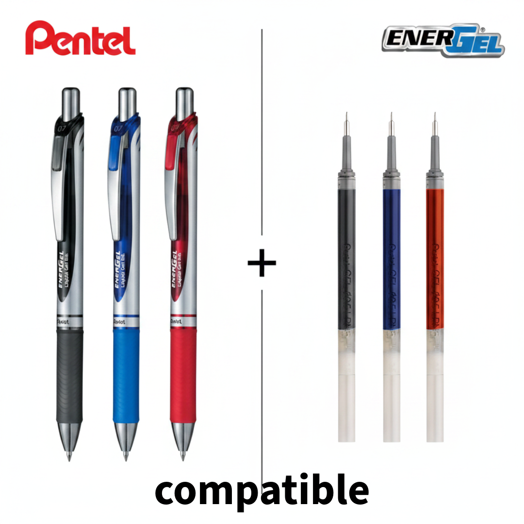 Pentel Gel Ink Ballpoint Pen Retractable Energel 