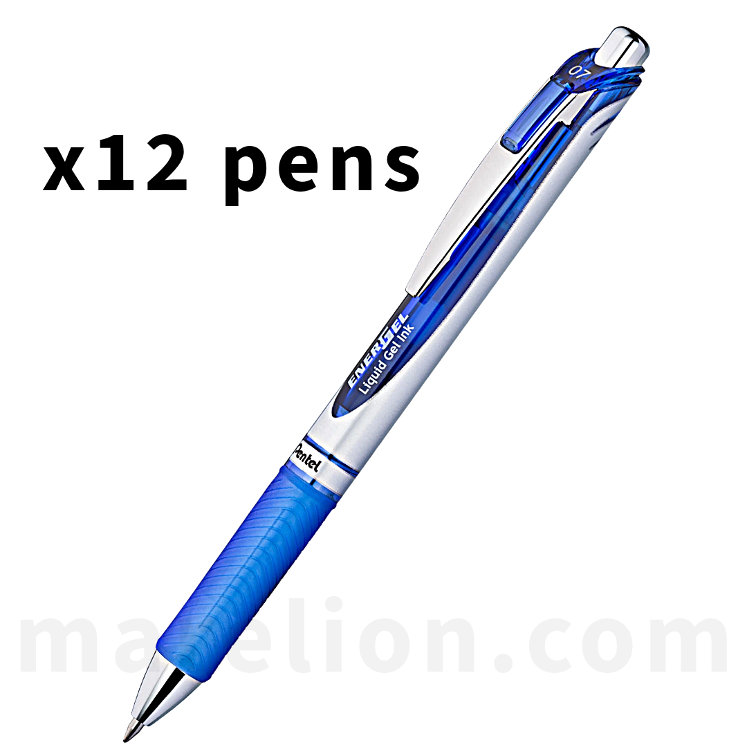 Pentel EnerGel Refillable Gel Pen 0.7mm, Blue | Black | Red colors - Στυλό Gel σε 3 Χρώματα - ΧΟΝΔΡΙΚΗ ΠΩΛΗΣΗ