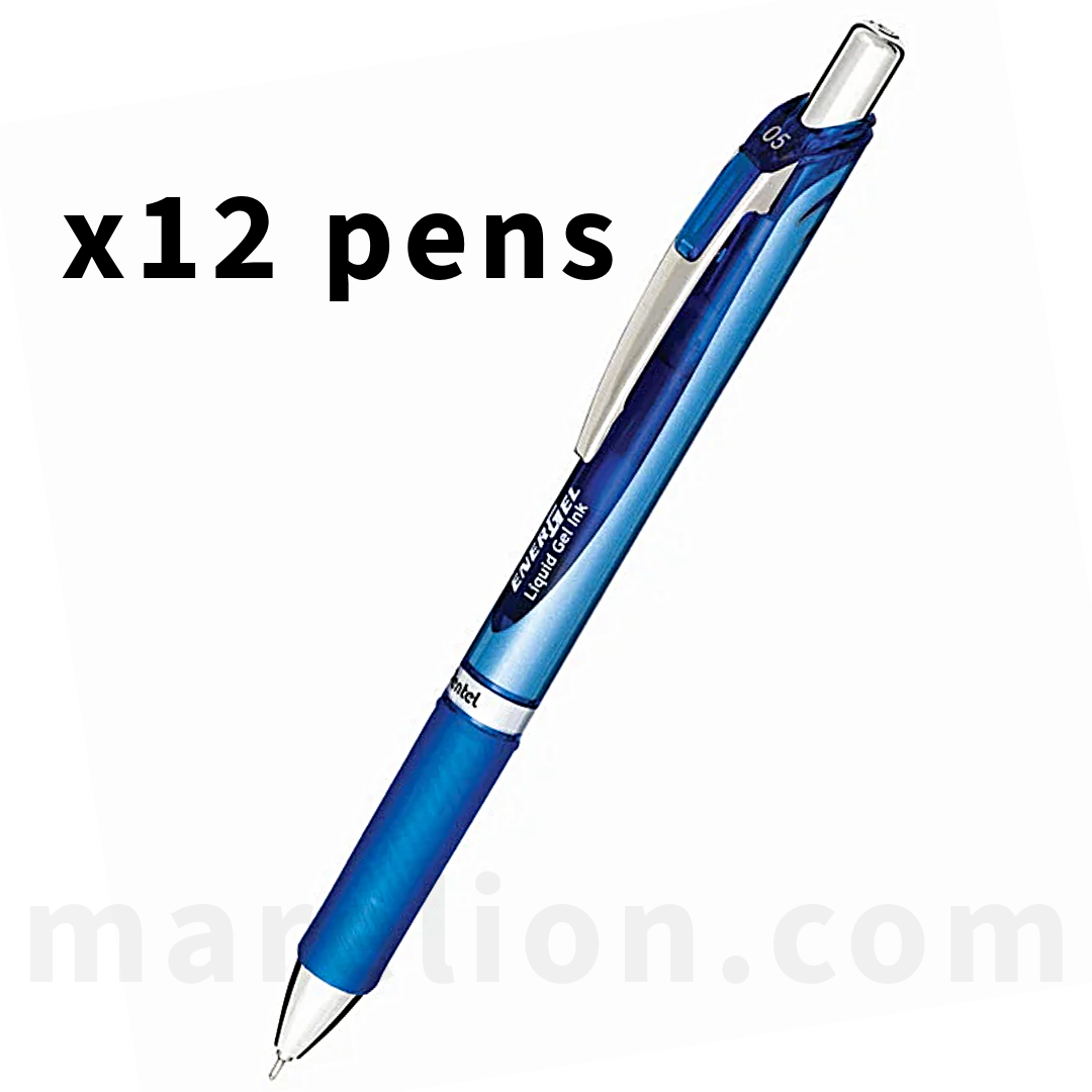 Pentel EnerGel Refillable Gel Pen 0.5mm, Blue | Black | Red colors - Στυλό Gel σε 3 Χρώματα - ΧΟΝΔΡΙΚΗ ΠΩΛΗΣΗ