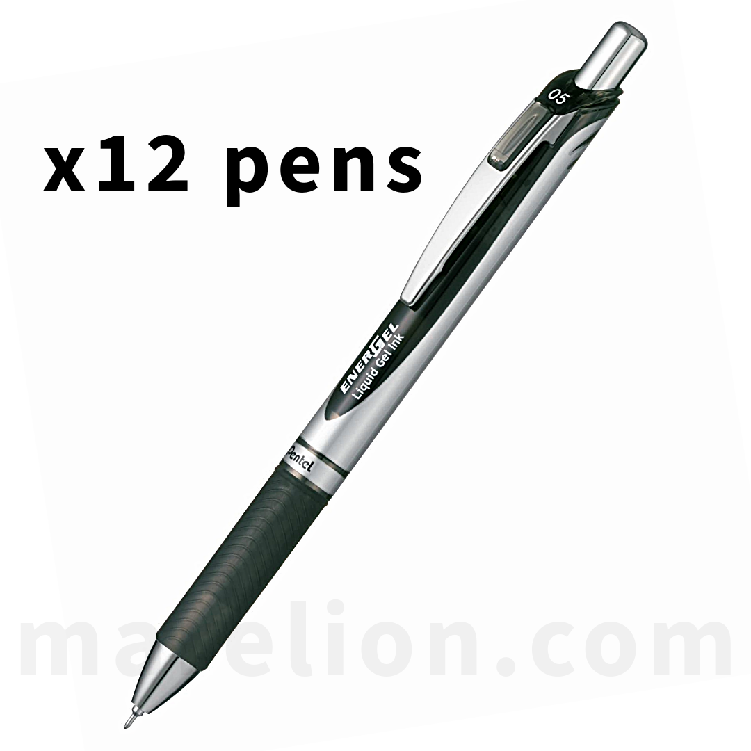 Pentel EnerGel Refillable Gel Pen 0.5mm, Blue | Black | Red colors - Στυλό Gel σε 3 Χρώματα - ΧΟΝΔΡΙΚΗ ΠΩΛΗΣΗ