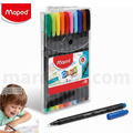 Maped Graph Peps markers set with child drawing, brand logo visible