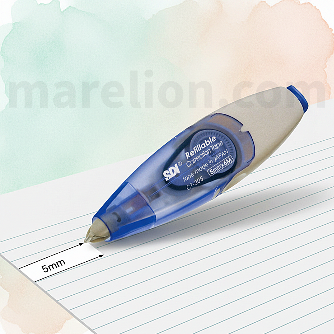SDI CT-205 Correction Tape Refillable 5mm x 6m - Διορθωτική Ταινία - Διαθέσιμο Ανταλλακτικό