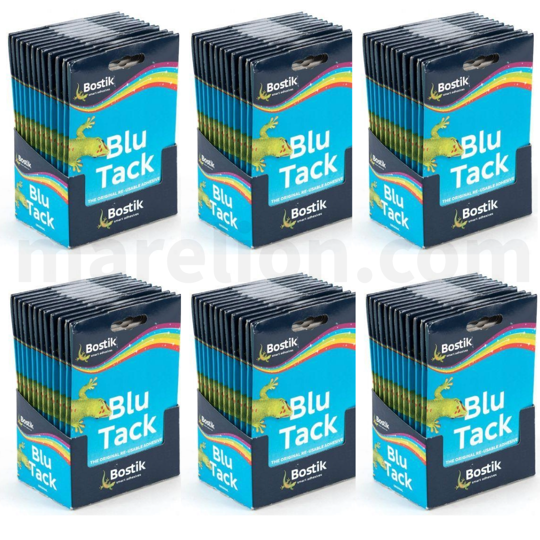 Blu-Tack Original Reusable Adhesive 60g - Κόλλα Πλαστελίνη Επανατοποθετούμενη - ΧΟΝΔΡΙΚΗ ΠΩΛΗΣΗ