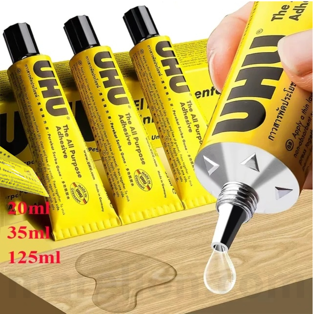 UHU All Purpose Adhesive Glue 20ml | 35ml | 125ml - Κόλλα Γενικής Χρήσης