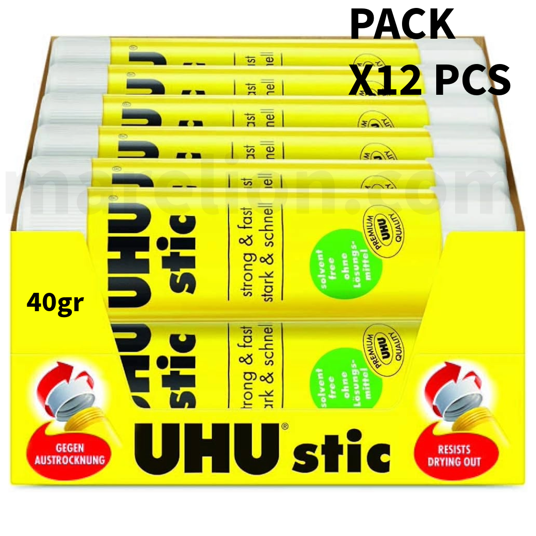 UHU Glue Stick 8.2g | 21g | 40g - Κόλλα Στικ Χειροτεχνίας UHU Stic - ΧΟΝΔΡΙΚΗ ΠΩΛΗΣΗ