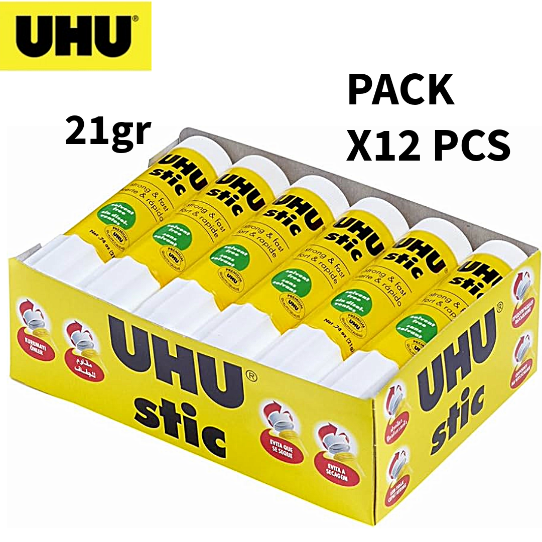 UHU Glue Stick 8.2g | 21g | 40g - Κόλλα Στικ Χειροτεχνίας UHU Stic - ΧΟΝΔΡΙΚΗ ΠΩΛΗΣΗ