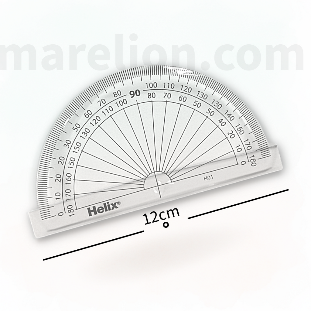 Easy Grab 180° Protractor 12cm - Μοιρογνωμόνιο Γεωμετρικά Όργανα
