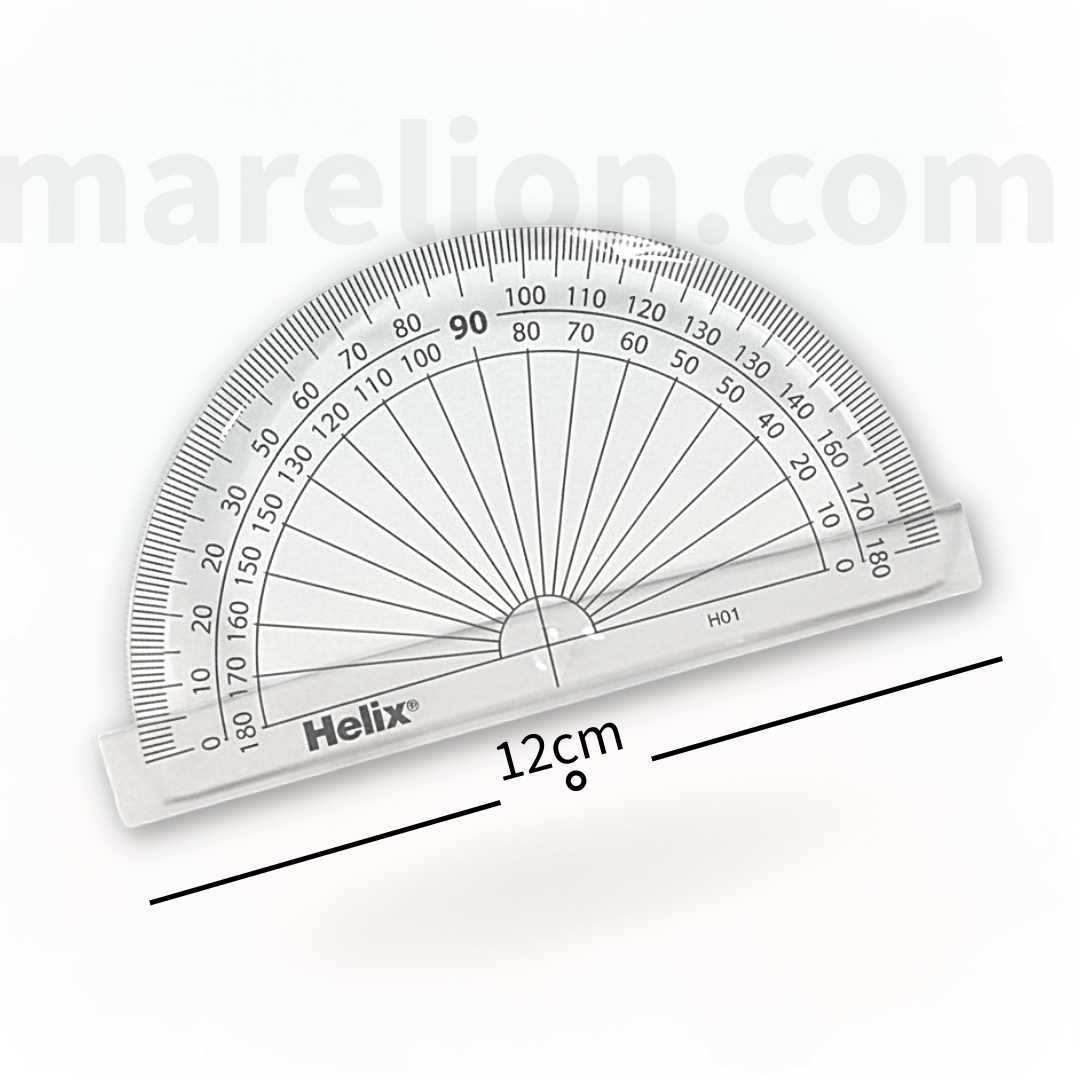 Easy Grab 180° Protractor 12cm - Μοιρογνωμόνιο Γεωμετρικά Όργανα
