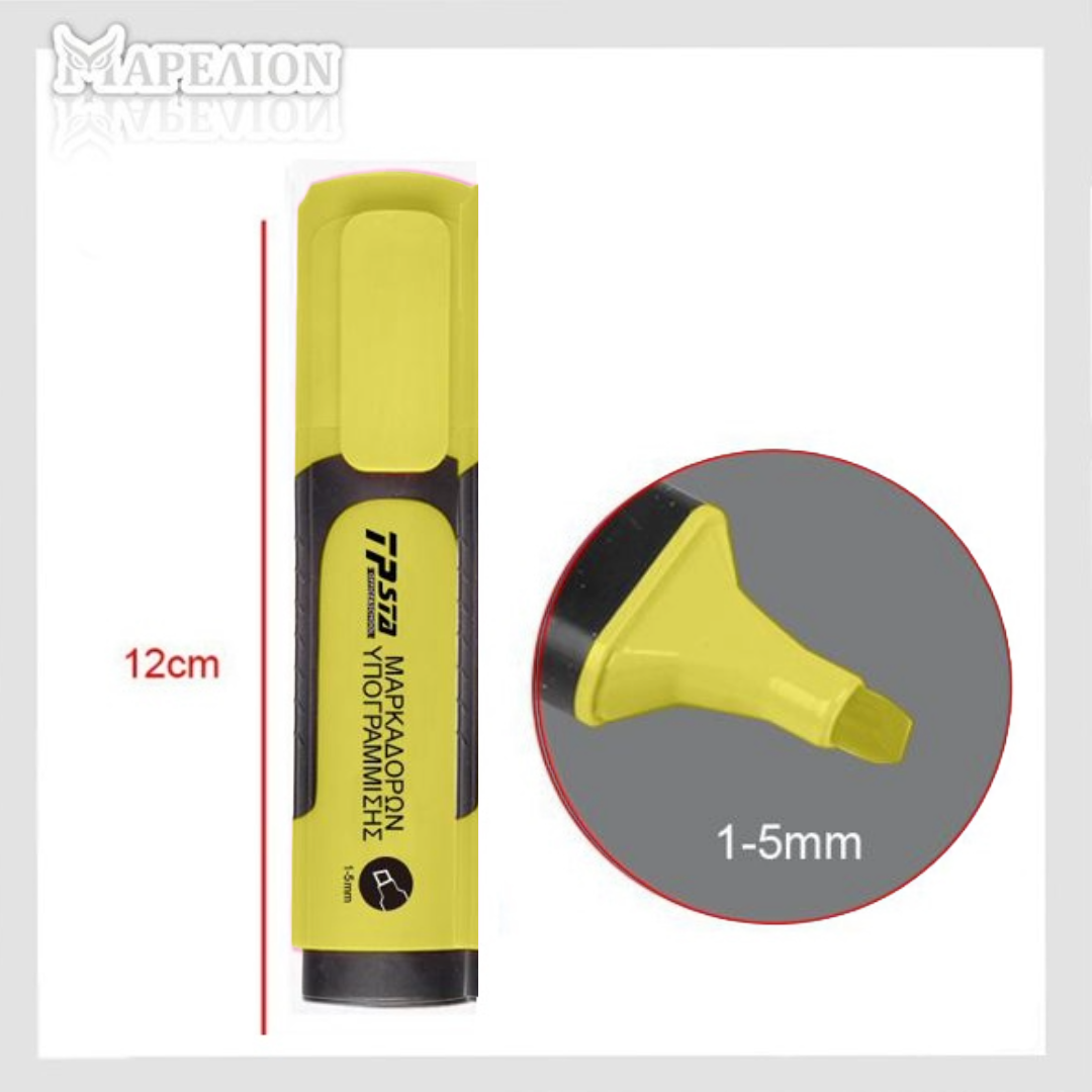 Pastel Highlighters 5mm - 8 Colours - Μαρκαδόρος Υπογράμμισης