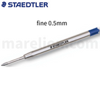 Staedtler Ballpoint Pen Refills Fine | Medium Blue, Parker Compatible - Ανταλλακτικά Στυλό