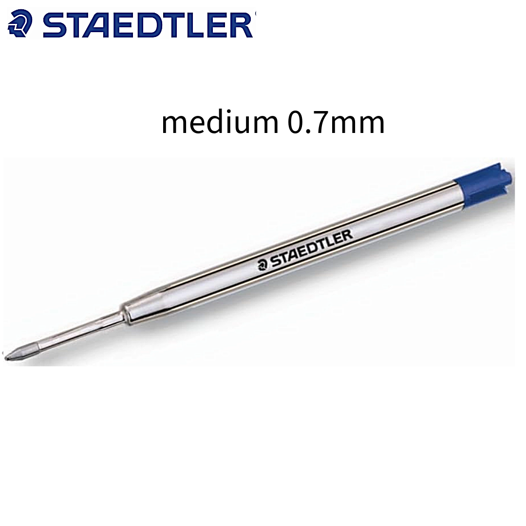 Staedtler Ballpoint Pen Refills Fine | Medium Blue, Parker Compatible - Ανταλλακτικά Στυλό