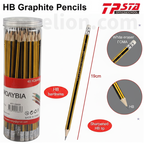 Tpsta 48pcs HB Graphite Pencils with Eraser - Μολύβι Γραφής με Γόμα - ΧΟΝΔΡΙΚΗ ΠΩΛΗΣΗ