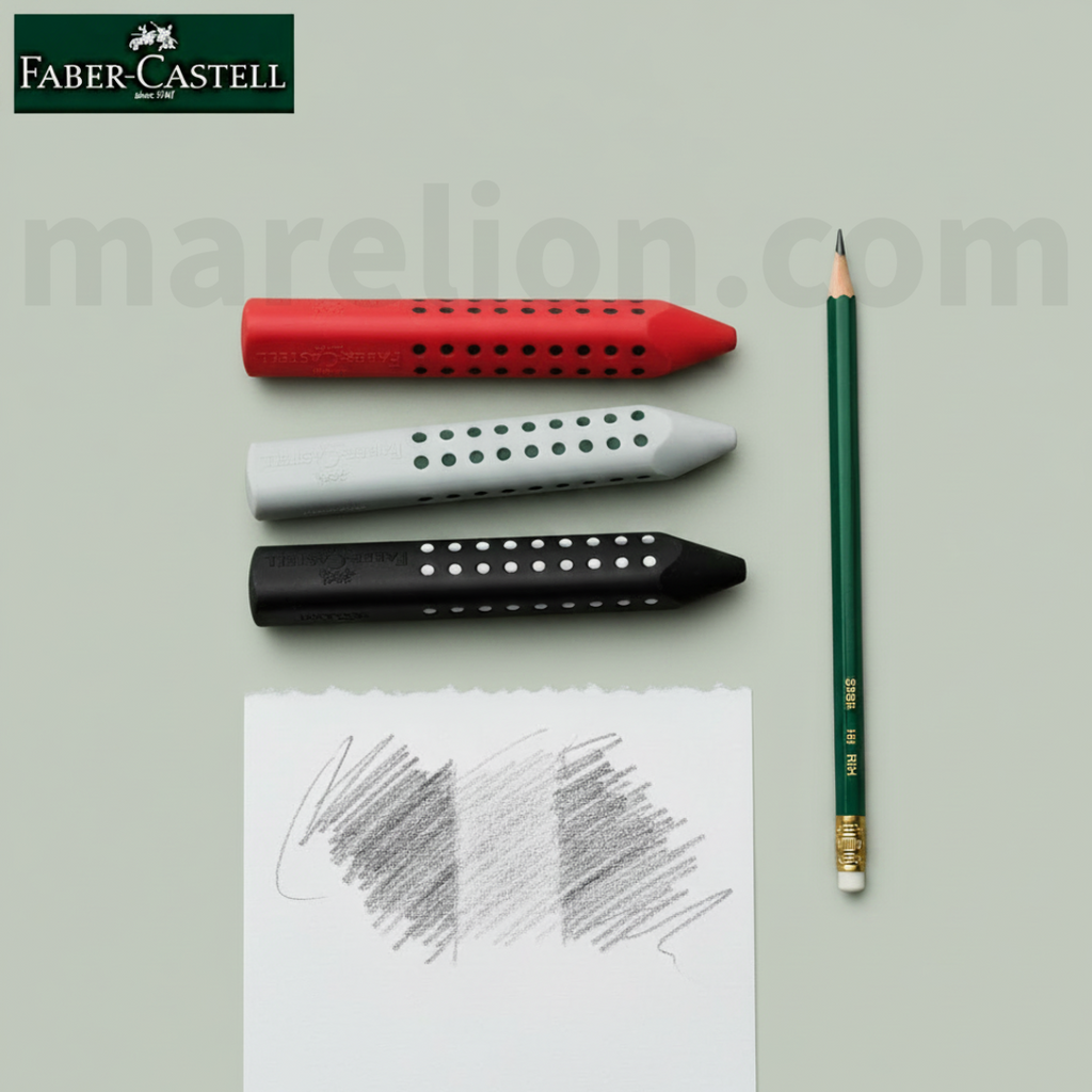 Faber Castell Grip Eraser, RED | BLACK | GREY - Γόμα Σχολικά σβηστήρια - ΧΟΝΔΡΙΚΗ ΠΩΛΗΣΗ