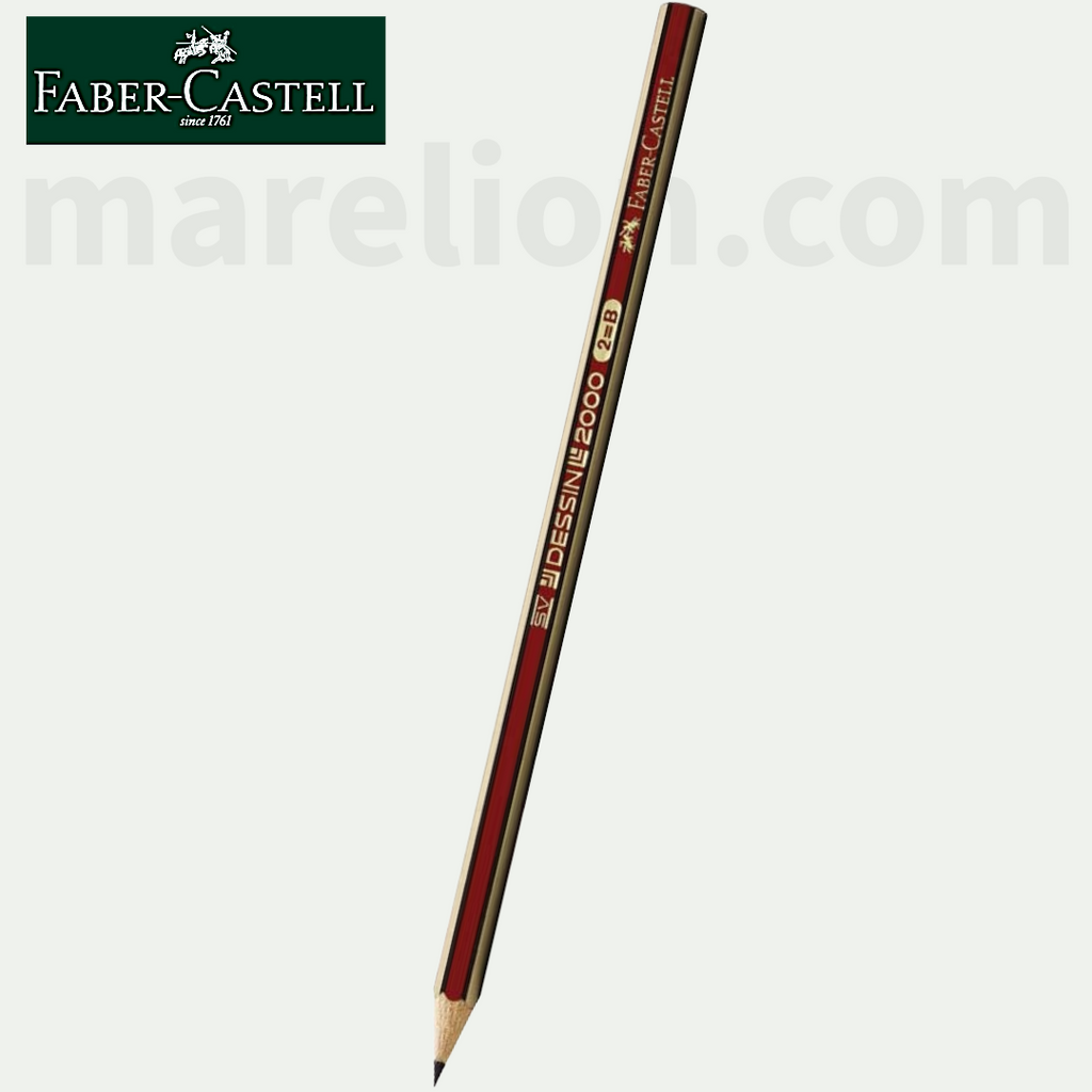 Faber Castell Dessin 2000 HB Pencil - Μολύβι Γραφής - ΧΟΝΔΡΙΚΗ ΠΩΛΗΣΗ