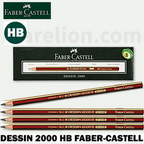 Faber Castell Dessin 2000 HB Pencil - Μολύβι Γραφής - ΧΟΝΔΡΙΚΗ ΠΩΛΗΣΗ