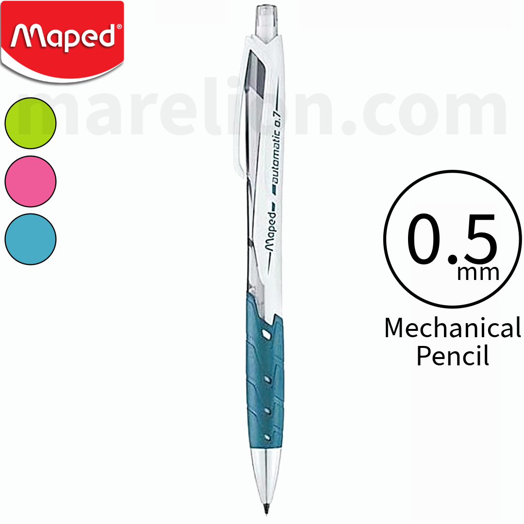Maped mechanical pencil with 0.5mm lead size on a white background