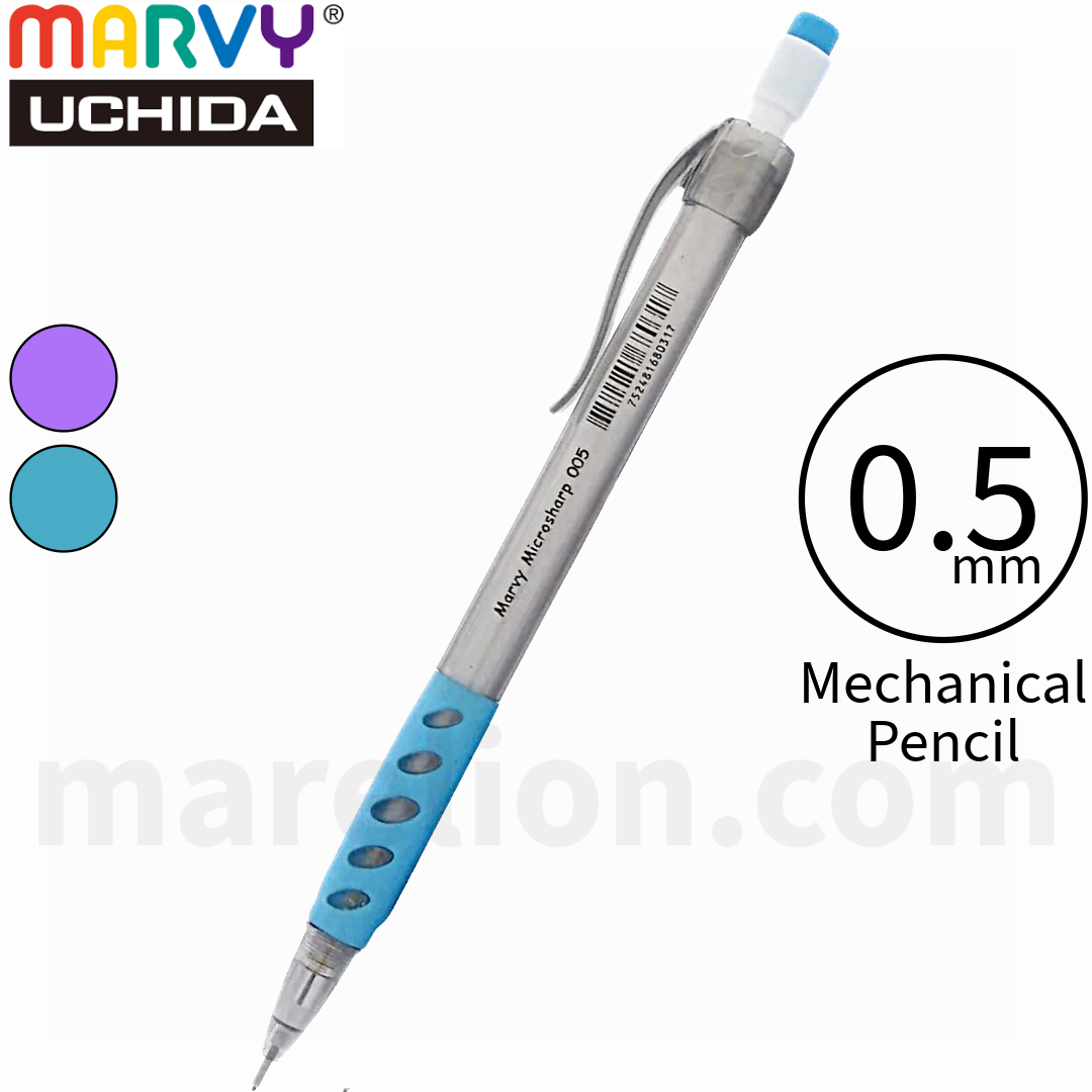 Marvy Mechanical Pencil 0.5mm - Μηχανικό Μολύβι σε 2 Χρώματα