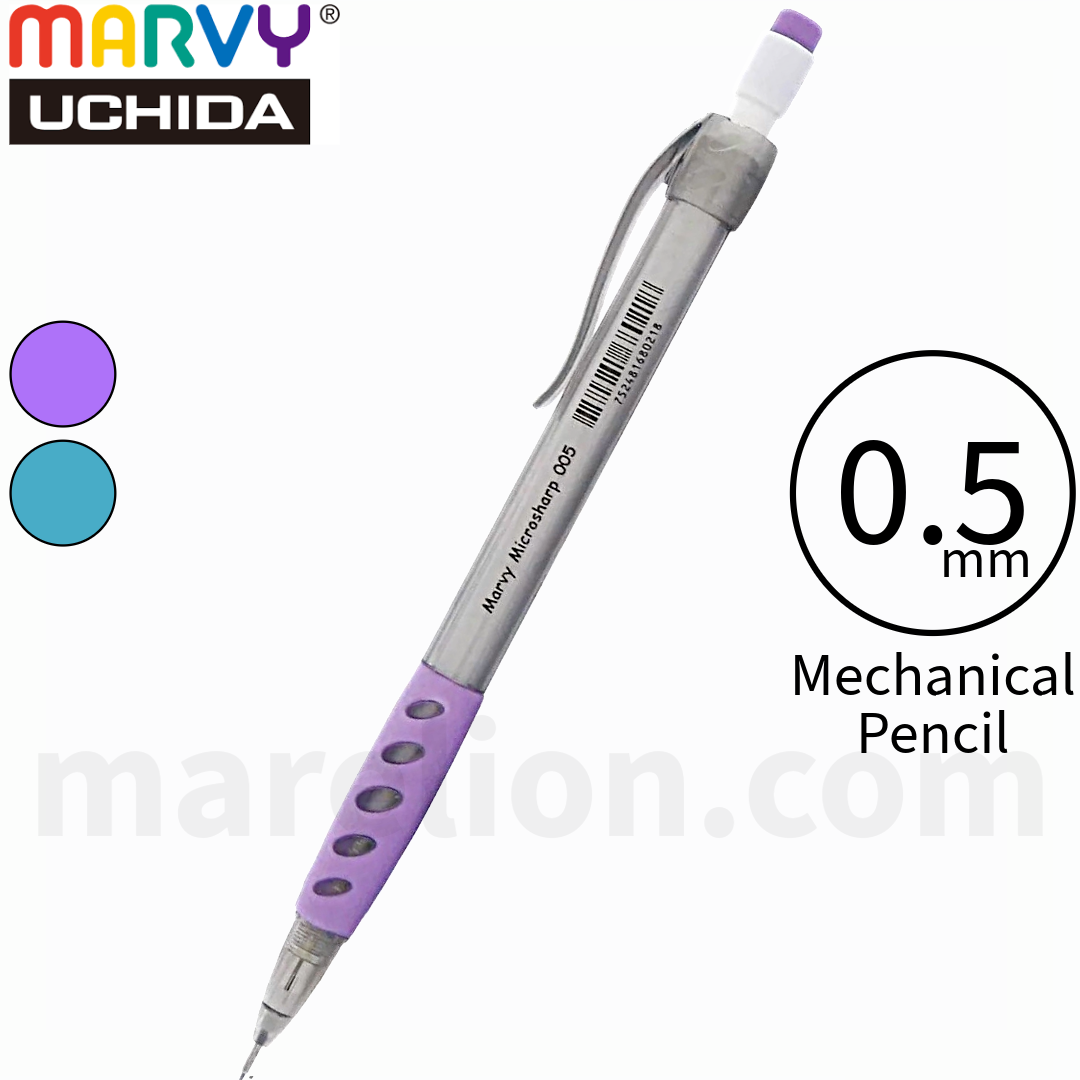 Marvy Mechanical Pencil 0.5mm - Μηχανικό Μολύβι σε 2 Χρώματα