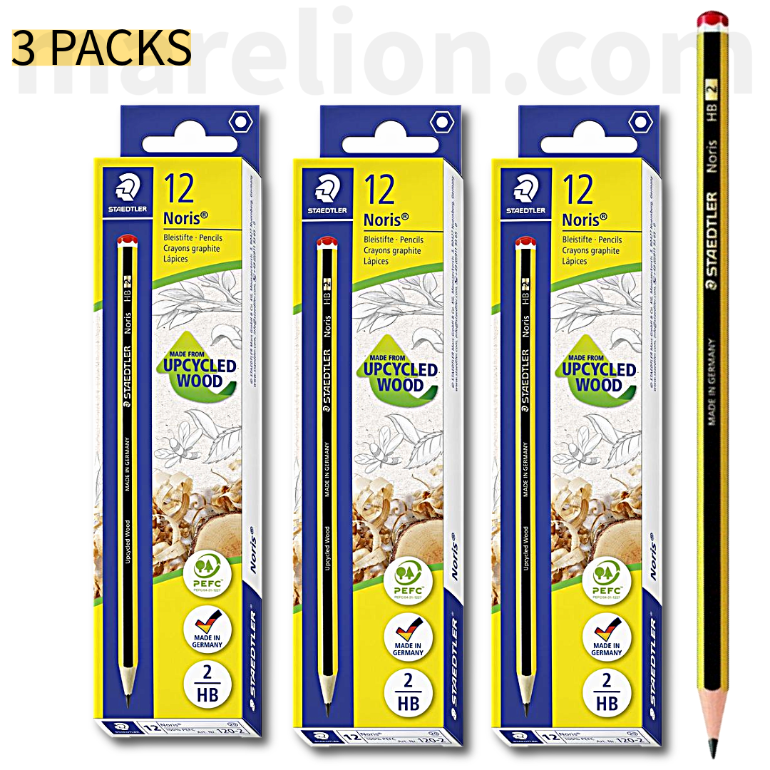 x12 PACK - Staedtler Noris pencil, HB, With eraser / Without eraser -  Μολύβι Γραφής - ΧΟΝΔΡΙΚΗ ΠΩΛΗΣΗ