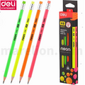Deli Graphite Pencil HB with Eraser, Pack of 12 - Μολύβι Γραφής - ΧΟΝΔΡΙΚΗ ΠΩΛΗΣΗ