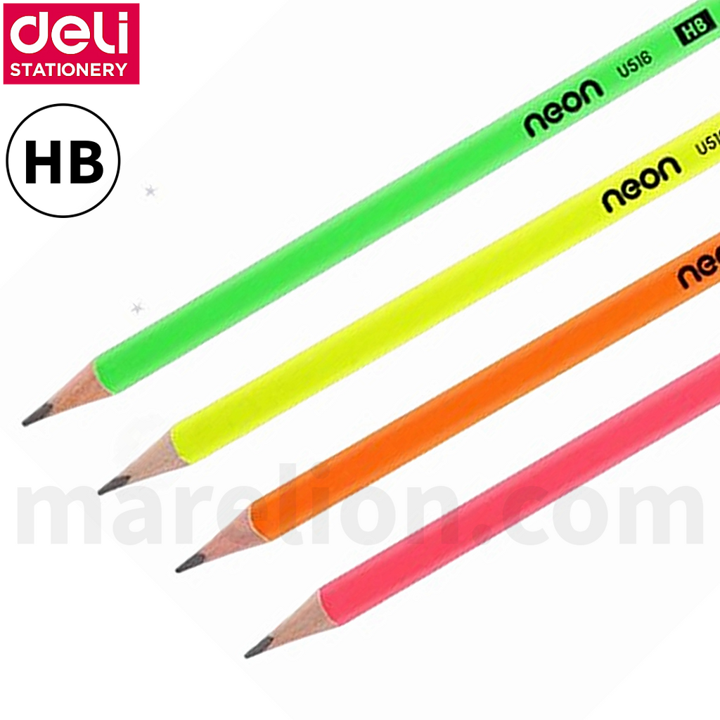 Deli Graphite Pencil HB with Eraser, Pack of 12 - Μολύβι Γραφής - ΧΟΝΔΡΙΚΗ ΠΩΛΗΣΗ