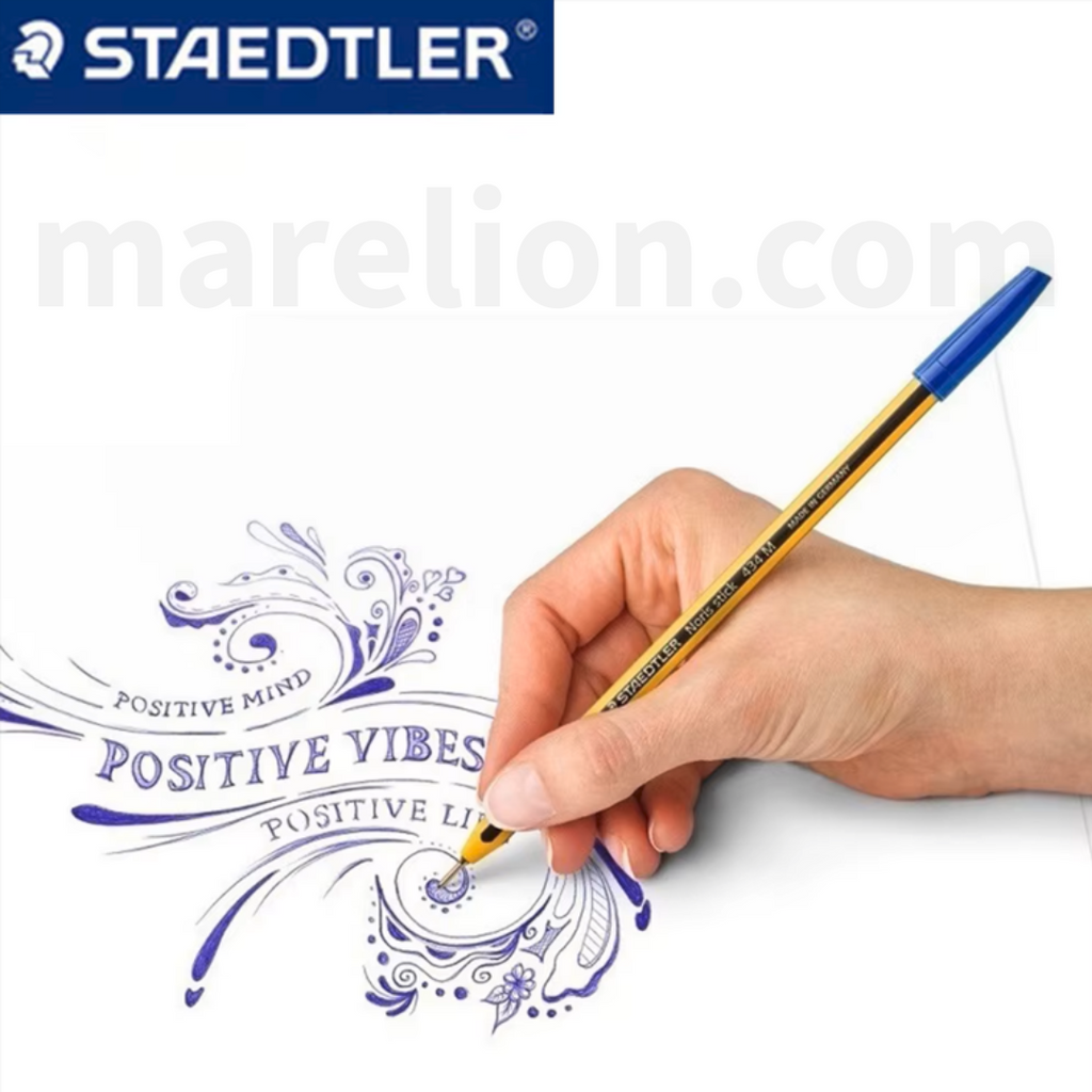 Staedtler Noris Stick 434 Ballpoint Pen Medium, BLUE | RED | BLACK -  Στυλό Διαρκείας - ΧΟΝΔΡΙΚΗ ΠΩΛΗΣΗ