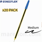 Staedtler Noris Stick 434 Ballpoint Pen Medium, BLUE | RED | BLACK -  Στυλό Διαρκείας - ΧΟΝΔΡΙΚΗ ΠΩΛΗΣΗ