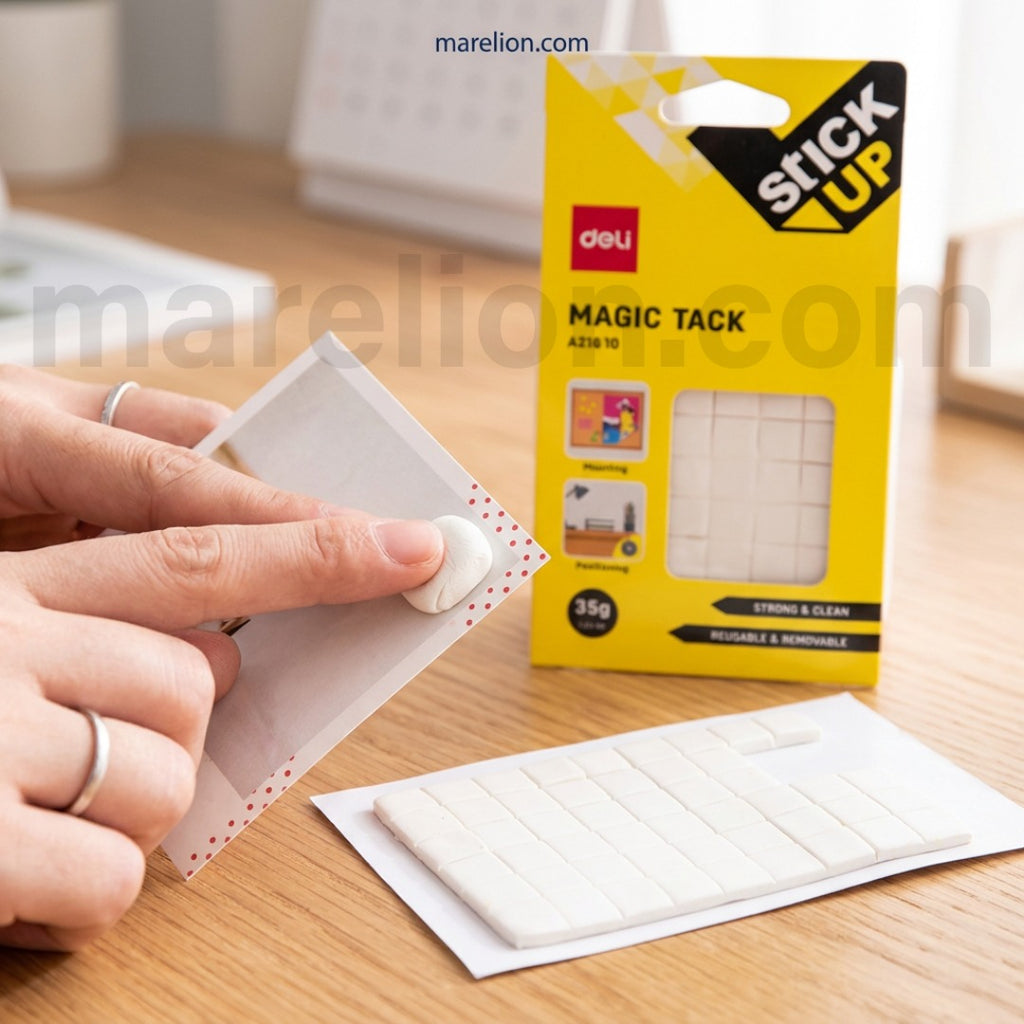 Deli Reusable Magic Tack 35g - Reusable Adhesive Putty DL-EA21610