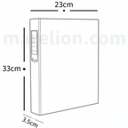 Elfen A4 2 Ring Binder 25mm Strong Plastic - Κλασέρ Σκληρό Πλαστικό