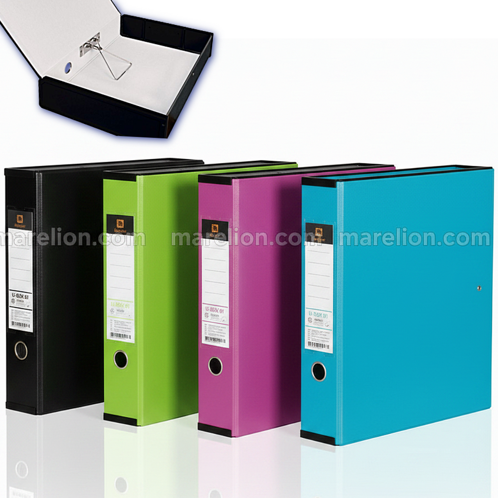 Box File Foolscap with Clip H.Quality, 36.5x27cm - Κουτί Αρχειοθέτησης με Κλιπ Υψηλής Ποιότητας