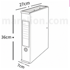 Box File Foolscap with Clip H.Quality, 36.5x27cm - Κουτί Αρχειοθέτησης με Κλιπ Υψηλής Ποιότητας